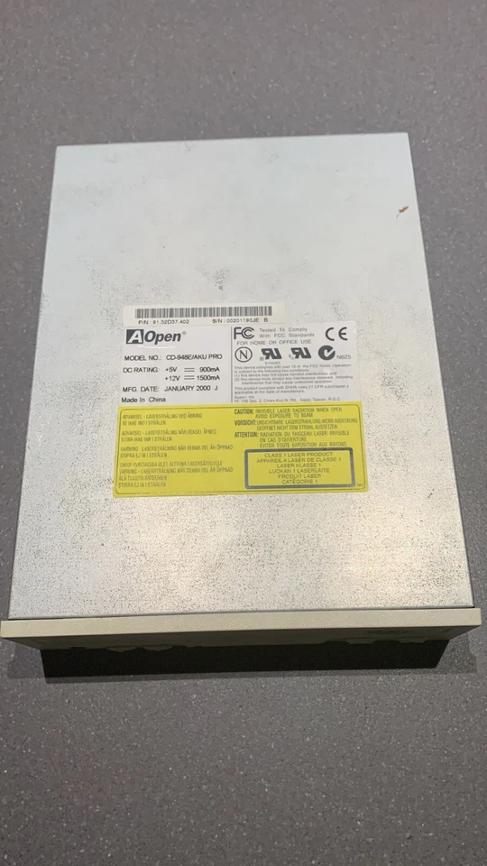 CD ROM 48x AOpen Laufwerk intern IDE Vintage Retro Gaming - Bild 2 von 4