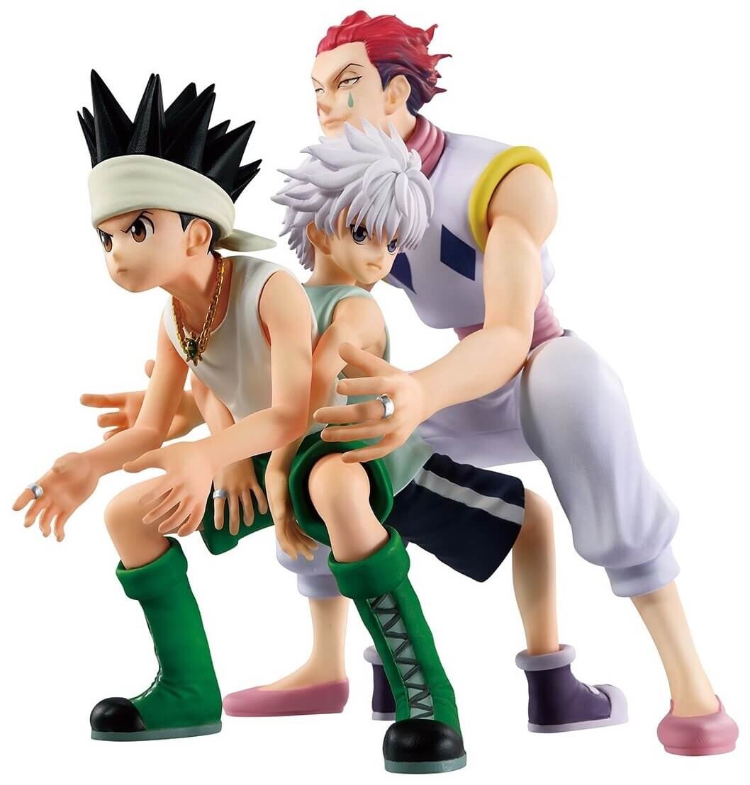 HUNTER×HUNTER フィギュア GON KILLUA HYSKUA HUNTER×HUNTER Gon Hisoka Killua Revible Moment figure ichiban kuji