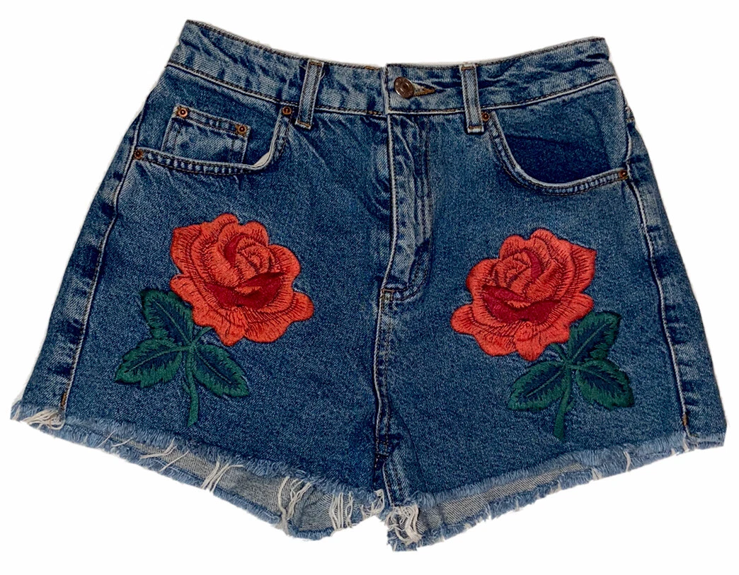 Topshop jeans sales shorts