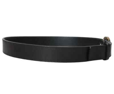 GUCCI レザーベルト ブラック 80/32 GUCCI Leather GG Belt (SIZE 80/32) | eBay