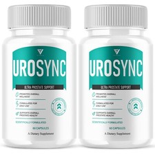  2 Pack Urosync Prostate Capsules, UroSync Advanced Support 120 Capsules 