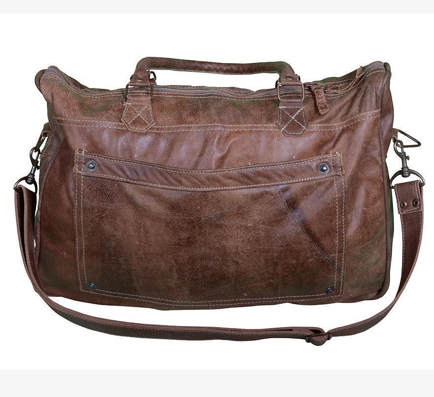 Genuine Leather Satchel BagCarryon Overnight Travel Men Women | Emventure Living Australia Online