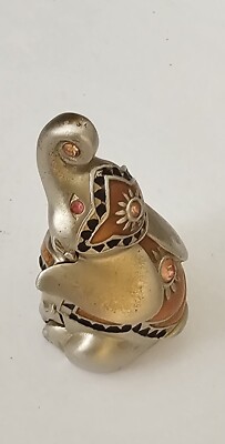 Vintage Estee Lauder Pleasures LUCKY ELEPHANT solid perfume Vintage Estee Lauder Pleasures LUCKY ELEPHANT solid perfume