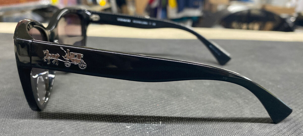 Coach HC8163 L954 Black 55-17-135 Sunglasses | eBay Coach HC8163 L954 Black 55-17-135 Sunglasses | eBay