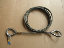 DIN Wolf Drahtseil Stahl 5 m x 8mm Abschleppseil RUD 11         2k