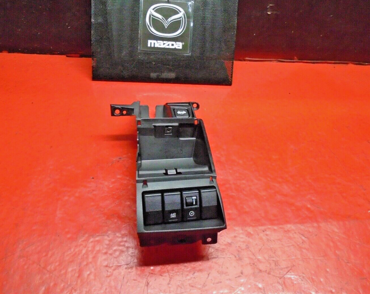 04-08 MAZDA RX8 RX-8 DASH CONSOLE DIMMER DSC OFF TRUNK RELEASE