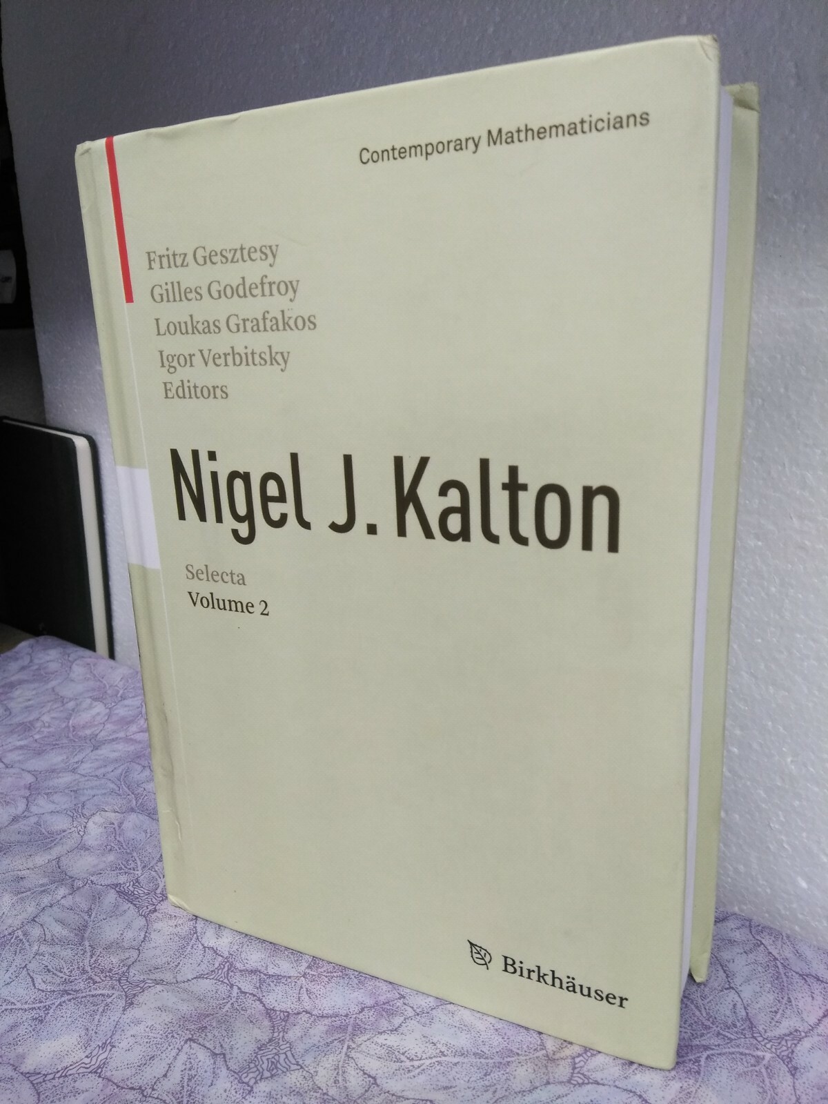 Nigel J. Kalton Selecta: Volume 2 by Gesztesy Fritz (English) Hardcover ...