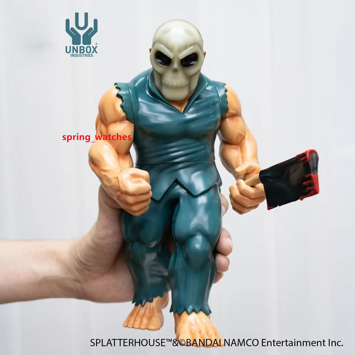 UNBOX Splatterhouse Rick 2 Gid Mask Limited Edition VINYL UNBOX Splatterhouse Rick 2 Gid Mask Limited Edition VINYL