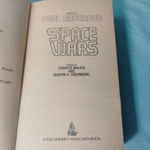 poul anderson space wars 1988 Erstausgabe Taschenbuch Science Fiction - Bild 4 von 11