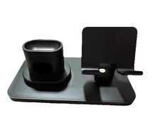 3In1 Charging Station Dock For Apple Watch, Air Pods, & iPhone-BLACK