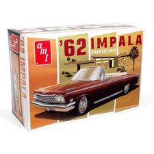 Amt 1962 Chevy Impala Convertible 125 Amt1355m Plastics Cartruck 124-125