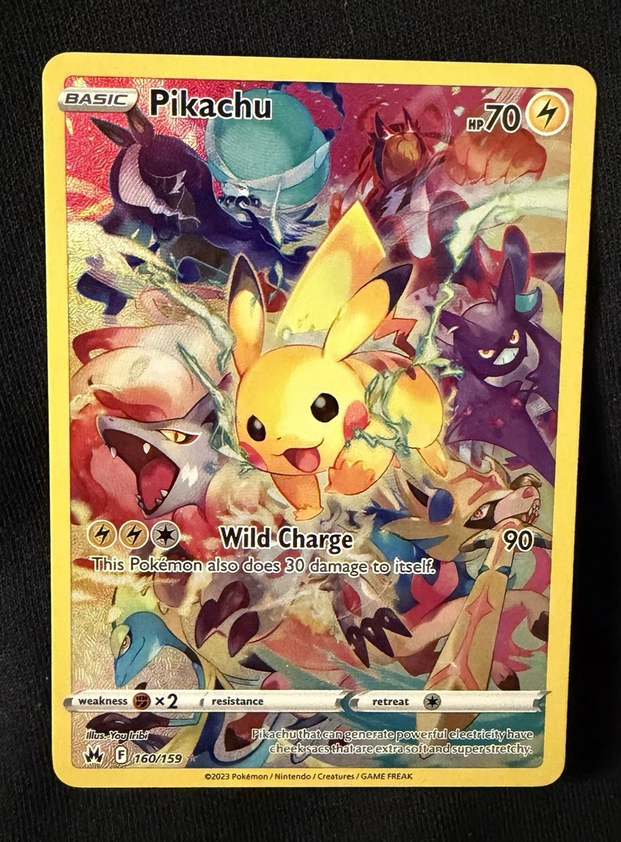 Lightning Pikachu Pokémon TCG Secret Rare Individual Collectible
