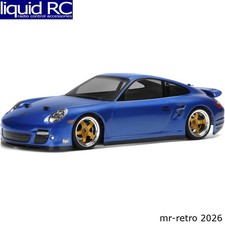 Hpi 17527 Discontinued Porsche 911 Turbo 997 Clear Body Shell 200mm