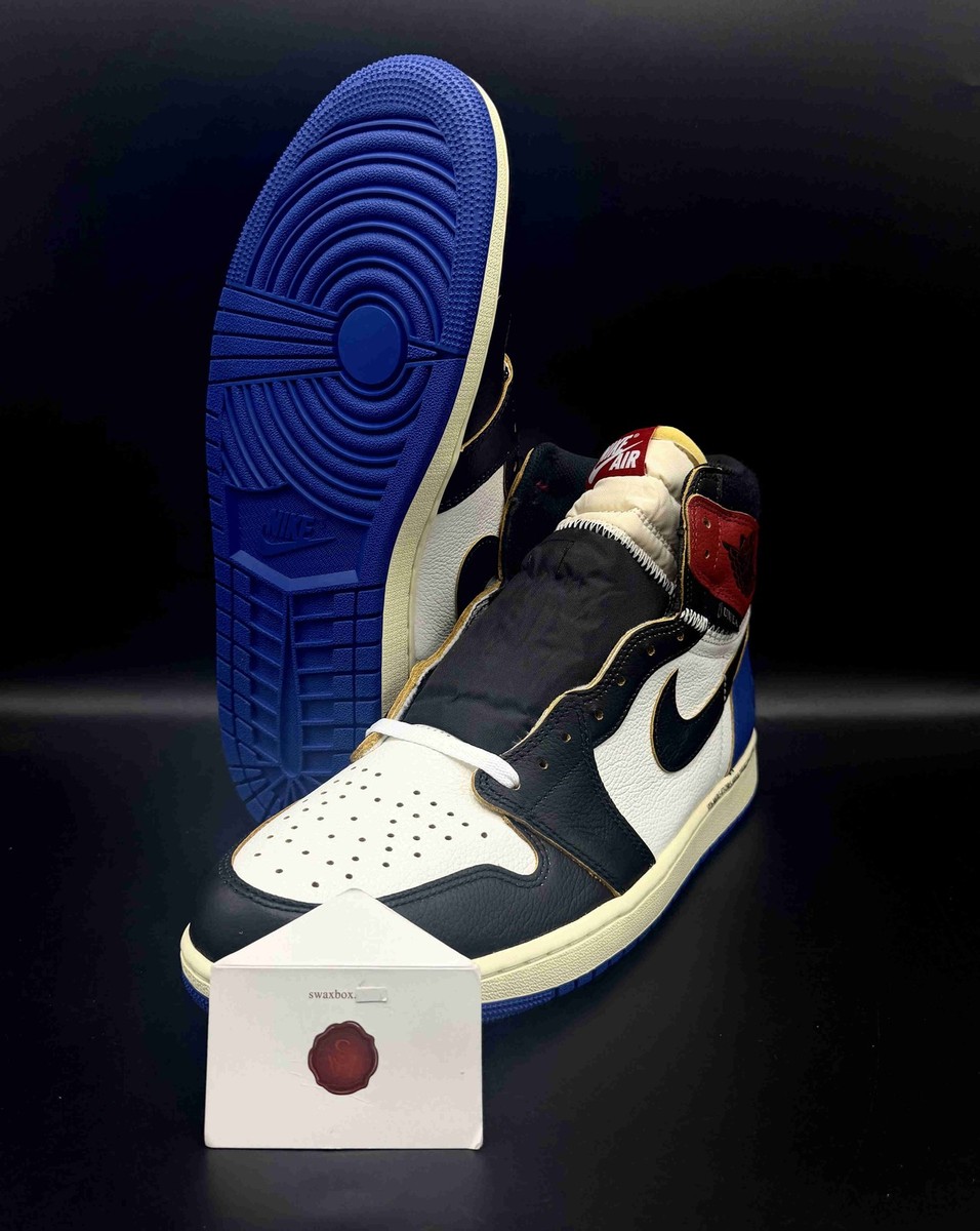 Air Jordan 1 x Union x Fragment Black and Varsity Red IO7847-002