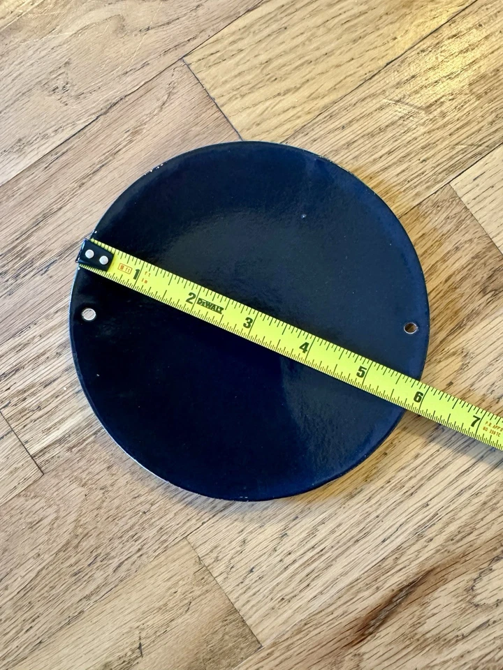 Pequeña cúpula vintage de letrero de porcelana 7up  Foto 4 de 4