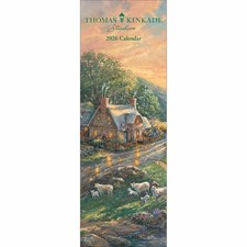 Kinkade, Studios Slim Calendar 2026 - Art - Month To View