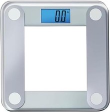 Eat Smart Digital Bathroom Scale with Extra Large 1 Count Pack of 1 , Clear