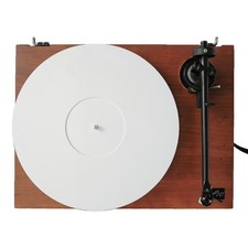 Acrylic Turntable Mat - Vinyl Slipmat for Record Player Accessories, White Ac...