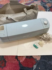 Cricut Explore Air 2 Blue Die Cutting Machine Powers On Untested Power Cord Bag