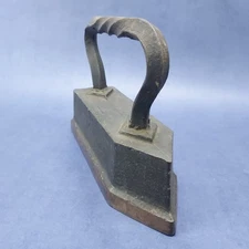 Antique Primitive Sad Iron Tailor's Cast Iron #14