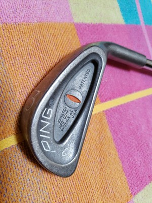 PING EYE 3 iron Karsten Orange Dot Cat Eye Karsten ZZ-Lite Stiff Steel RH 39''