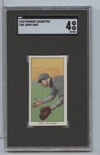 1910 T206 Piedmont Jimmy Hart SGC 4