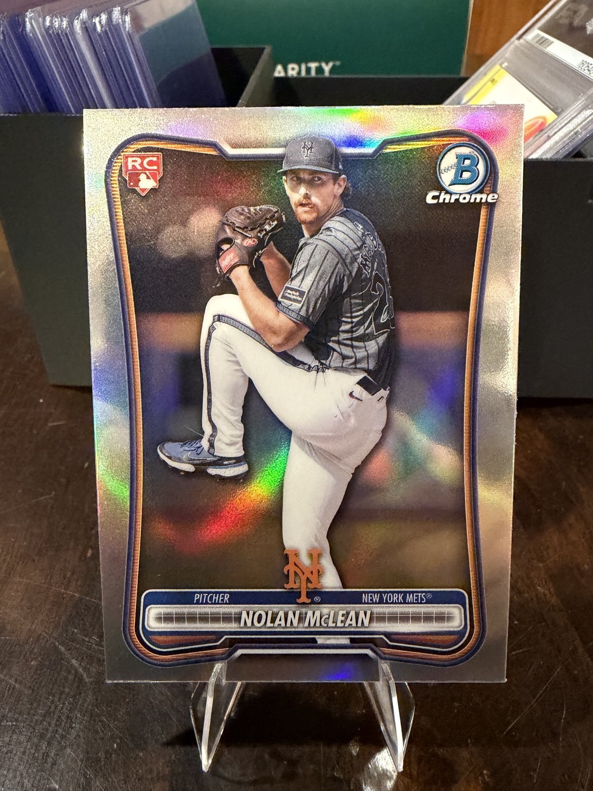 2026 Bowman - Nolan McLean #85 Sp Rookie Red Rc Chrome Variation (RC)