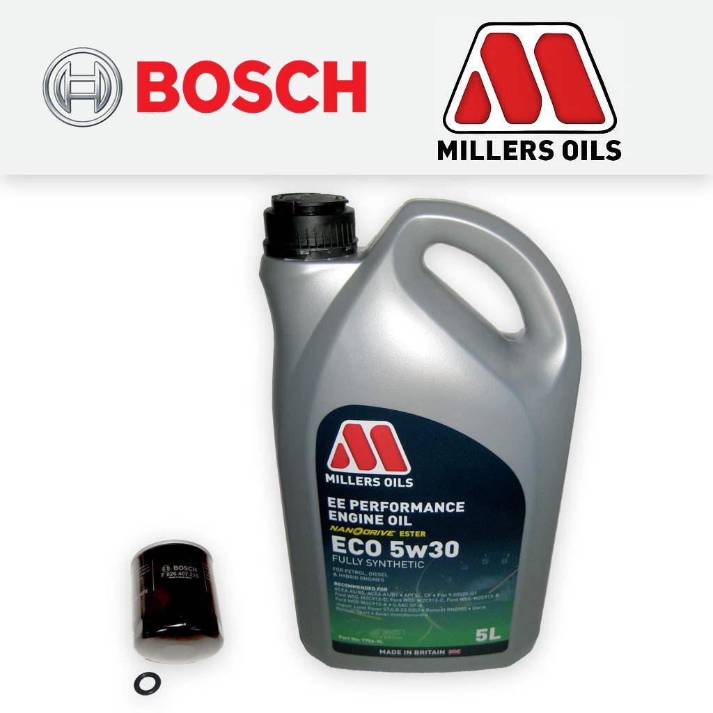 SERVICE KIT for FORD FOCUS MK2 1.8 16V OIL FILTER +5L ECO NANO OIL (2004-2010)