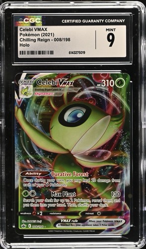 Celebi VMAX graded CGC 9 for sale on eBay