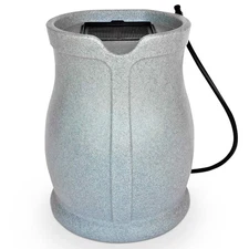 FCMP Water Irrigation 45 Gallons Catalina Rain Barrel, Light Granite (Open Box)