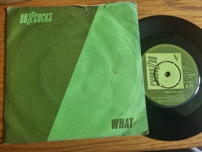 Buzzcocks   What Do I Get? 1978 United Artists Records UP 36348 Punk 7 
