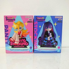 New Panty Stocking with Garterbelt Monitor Top Figure Set of 2 Banpresto Japan