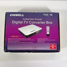 Zinwell Analog Pass-Through Digital TV Converter Box (ZAT-950A)