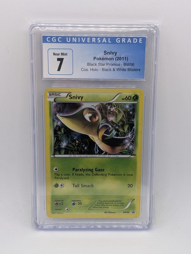 Snivy graded CGC 7 for sale on eBay