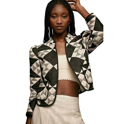 Hunter Bell Wessex Jacket in Quilted Gingham L