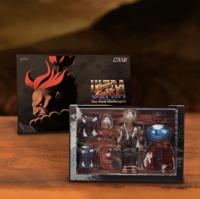 SDCC 2026 Jada Toys Ultra Street Fighter II Akuma Player 2 DLX Exclusive IN-HAND
