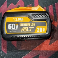 One Lithium Lon For Dewalt DCB609 20V/60V MAX 12Ah Li-Ion Battery DCB609