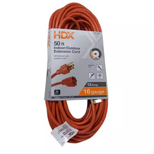 50 Ft. 16/3 Light Duty Indoor/Outdoor Extensi...
