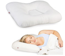 NEW TRI-CORE NATURAL CERVICAL SUPPORT PILLOW - ORGANIC COTTON SHELL