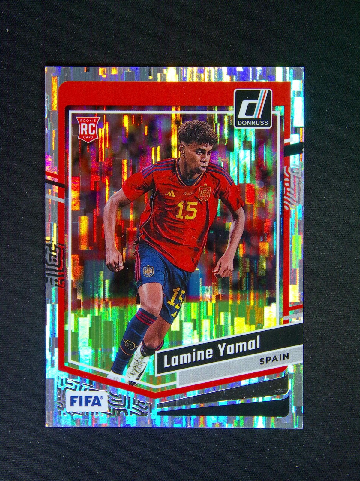2023-24 Panini Donruss FIFA Lamine Yamal #54 RC Rookie Silver