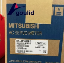 HC-SFS152BK 1PCS NEW Mitsubishi Servo Motor HC-SFS152BK US Free tax