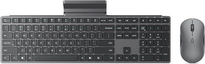 700 Modern Wireless Keyboard & Mouse Combo, 2.4 Ghz Dongle & Dual Bluetooth Conn