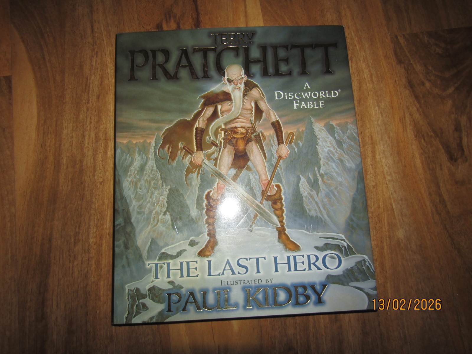 Terry Pratchett The Last Hero Hardcover 2001 Paul Kidby Discworld