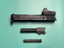 USED OEM SMITH & WESSON M&P 40C COMPACT 1.0 SLIDE BARREL ROD SPRING 3.6” *ROUGH*