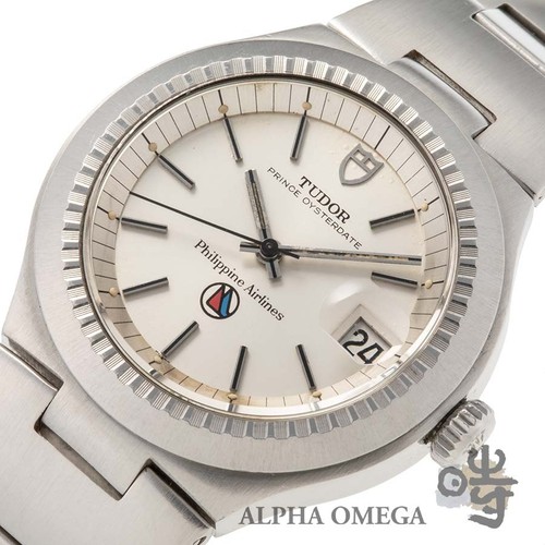 Tudor Prince Oysterdate Ranger II Case Philippine Airlines 9101/0 Steel 1975 - Picture 8 of 10