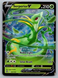 Serperior V 007/195 Sword & Shield: Silver Tempest Holo Ultra Rare