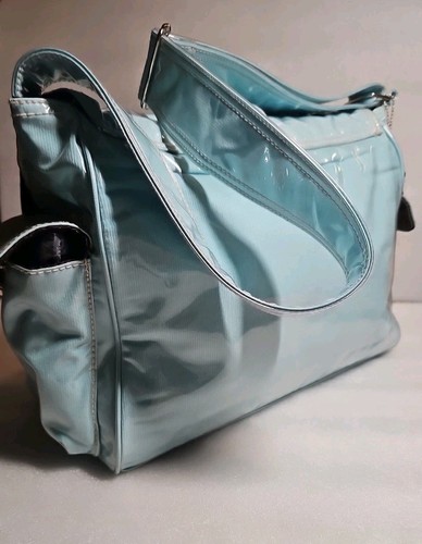 Diaper Bag Laminated Buckle Bag Blue Baby Kalencom - Picture 8 of 15