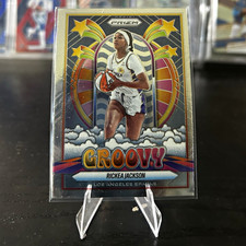 Panini Prizm WNBA 2025 Groovy Rickea Jackson #6 Los Angeles Sparks