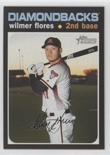 2020 Topps Heritage French Text Back Wilmer Flores #274 1h1