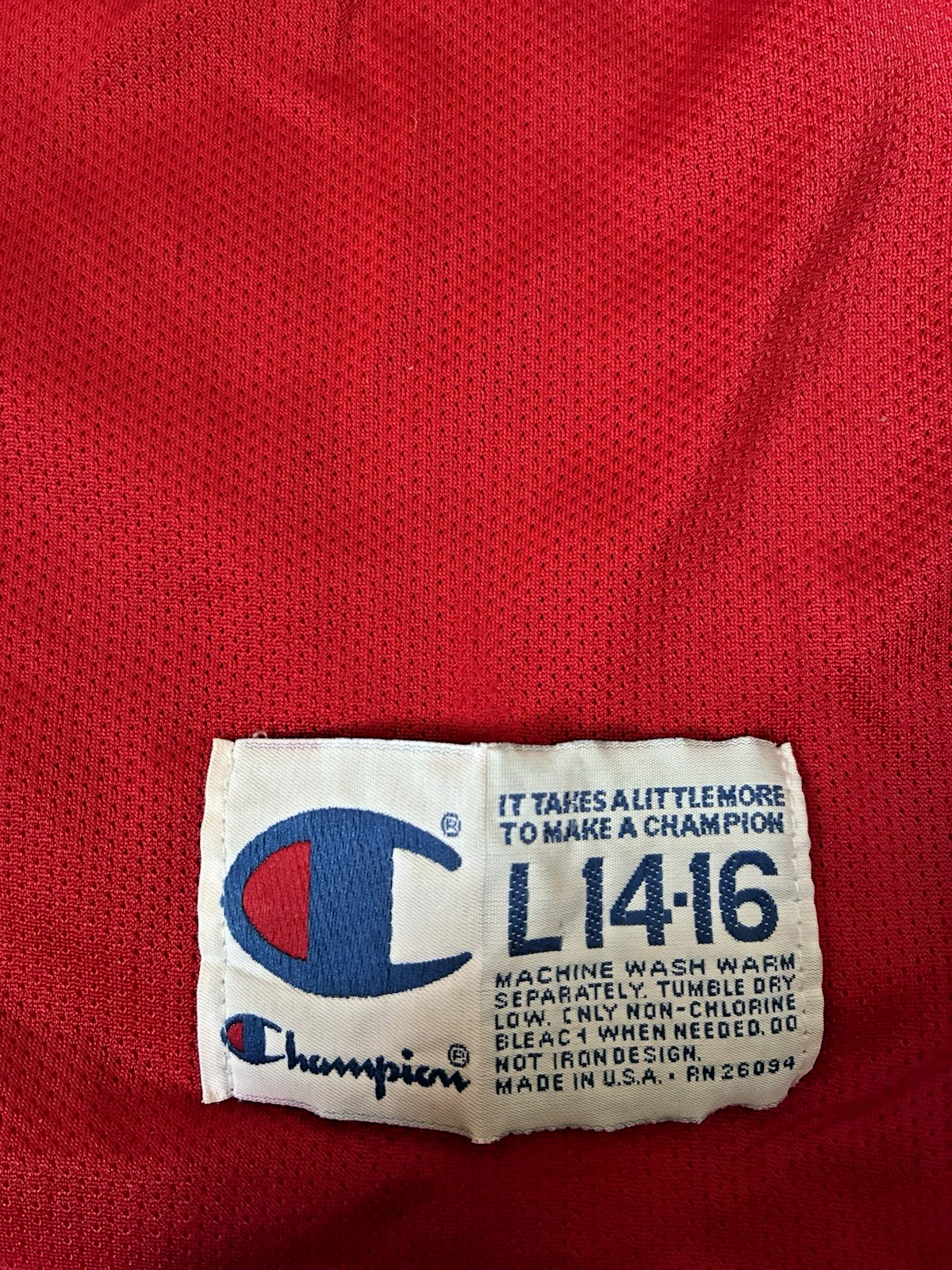 Vintage 90’s Chicago Bulls Michael AIR Jordan #23 Youth Jersey Size L (14-16) thumbnail 4